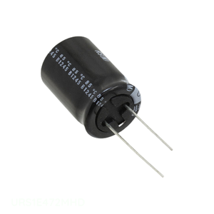 Condensador Original URS1E472MHD 4700 uF de Aluminio con Orificio Pasante, 4700UF 20% 25V RADIAL - Product Image 1