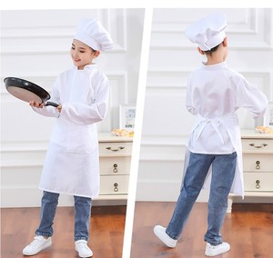 Costume de chef pour enfants, ensemble de veste de chef pour enfants, costume de performance pour garçons et filles, costume de jeu de rôle pour la pâtisserie, la maternelle - Product Image 4