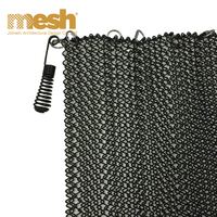 Écran de protection de cheminée en acier inoxydable tressé, robuste, panneau en maille haute résistance pour foyers d'intérieur hivernaux