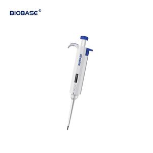 ปิเปต BIOBASE ปรับปริมาตรได้ แบบช่องเดียว ไมโครปิเปตควบคุมด้วยมือ พร้อมหัวปิเปตสำหรับห้องปฏิบัติการ - Product Image 1