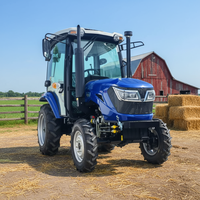 Tracteur agricole professionnel de 50 CV pour les fermes de riz, de blé, de maïs et de légumes