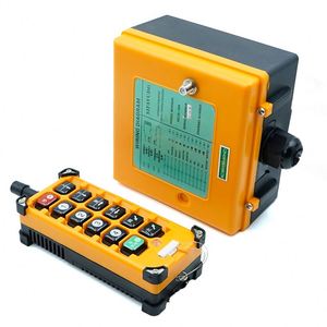 Control remoto inalámbrico de radio de grúa industrial de 12 voltios, 10 botones de velocidad única, fácil de operar, a la medida - Product Image 6