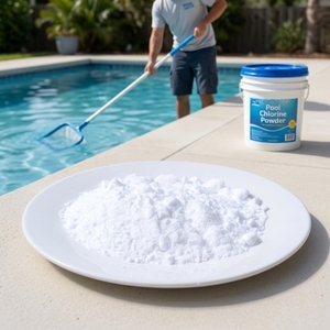 <strong>Chlorine</strong> 90% Swimming Pool Powder Ghounzhou <strong>Chlorine</strong> Powder 25kg Powder <strong>Chlorine</strong> Price - Product Image 4