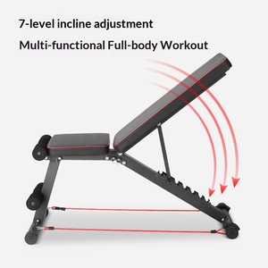Banco de fitness plegable con función de silla reclinable, para press de banca, máquina de remo y ejercitador abdominal para abdominales - Product Image 4
