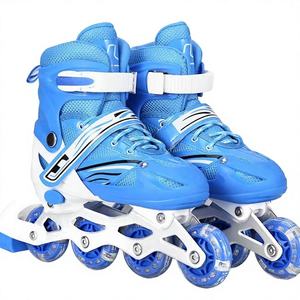 Scarpe da Pattinaggio Ruidongle con Logo Personalizzato per Ragazzi e Ragazze, Taglia Regolabile per Età 6-12, Allenamento e Pratica all'Aperto - Product Image 2