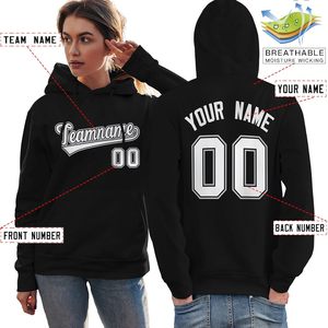 เสื้อฮู้ดดี้สั่งทำพิเศษ ปักชื่อและหมายเลขได้  แบบยูนิเซ็กส์ สำหรับผู้ใหญ่ สวมใส่สบายๆ ในฤดูใบไม้ร่วง ผ้าเฟรนช์เทอร์รี่ ระบายอากาศได้ดี น้ำหนัก 300 กรัม มีกระเป๋า - Product Image 3