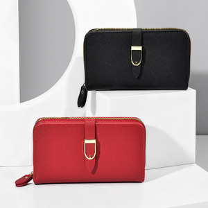 <span class=keywords><strong>Portafoglio</strong></span> di <span class=keywords><strong>Lusso</strong></span> in Pelle PU per Donne con Porta Carte, Portacarte di Credito Femminile con Cerniera - Product Image 2