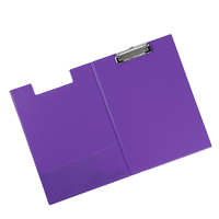 Organizador de Plástico PP Personalizado, Carpeta de Archivos con Clip para Conferencia, Oficina y Escuela