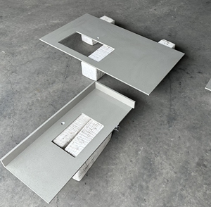 Encimeras de Baño de Cuarzo en Gris Cemento, Losas de Piedra Artificial Modernas, con Orificio para Grifo Preperforado, Suministro al por Mayor - Product Image 6