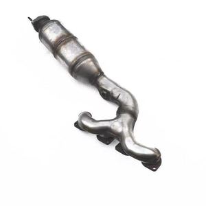 ตัวเร่งปฏิกิริยาแบบสามทางสแตนเลสใหม่ เข้ากันได้กับ BMW 745/745L E66 N62 4.4L ปี 2002-2005 มาตรฐานยูโร 3 - Product Image 2