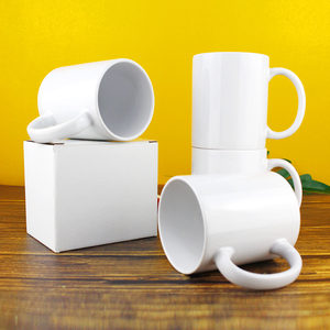 WUJO Taza de cerámica de sublimación <span class=keywords><strong>AAA</strong></span>, <span class=keywords><strong>tazas</strong></span> de café de cerámica de sublimación de 11 onzas - Product Image 6