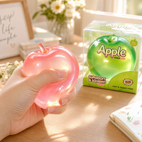 Nouveau jouet anti-stress Vaseline Fruit Squishy en TPR, pomme maltose, pour soulager l'anxiété et la colère, à partir de 14 ans