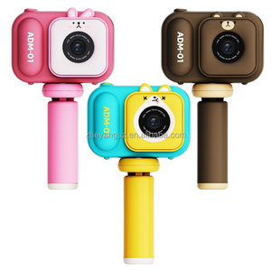 Cámara de vídeo Digital Dual 1080P 48MP para niños 2,4 pulgadas IPS <span class=keywords><strong>foto</strong></span> diseño de dibujos animados <span class=keywords><strong>filtro</strong></span> CMOS 10x-20x Zoom óptico 180 ancho - Product Image 1
