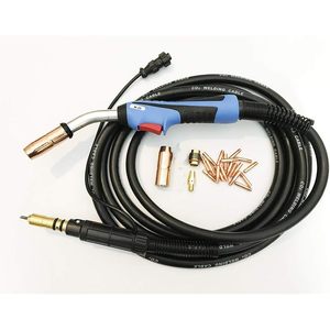 ปืนเชื่อมมิลเลอร์ มิก รุ่น M-25 250A สายยาว 15 ฟุต สำหรับเครื่องเชื่อมมิลเลอร์มาติก 200 210 212 250 250X 251 252 รุ่นวินเทจ - Product Image 1