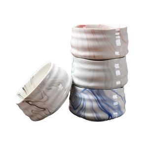 Juego de cuencos de té <span class=keywords><strong>Matcha</strong></span> de cerámica esmaltada china tradicional hecha a mano, cuenco de polvo <span class=keywords><strong>Matcha</strong></span> japonés de porcelana con platillo para té y café - Product Image 4