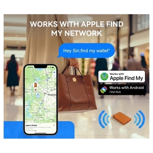 Localisateur de portefeuille certifié MFi pour <span class=keywords><strong>Apple</strong></span> Find My et Google Find Hub, porte-cartes de crédit et d'identité, compatible <span class=keywords><strong>MagSafe</strong></span> pour téléphone - Product Image 1