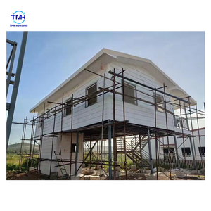 Casa modular prefabricada de estructura de acero con 3 dormitorios - Product Image 1