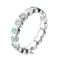 Bague d'amour incrustée de zircon, plusieurs couleurs au choix, nouvelle tendance, bague en zircon à la mode