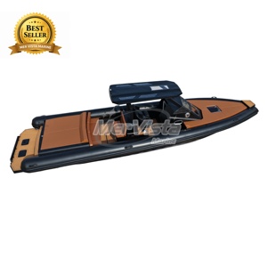 Bateau semi-rigide (RIB) de 10,5 m pour l'Amérique du <span class=keywords><strong>Nord</strong></span>, robuste, avec coque en aluminium et flancs en caoutchouc Hypalon Orca, équipé d'un moteur de 300 CV - Product Image 1