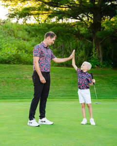 Custom Kids <strong>Polo</strong> Shirts Quick Dry Jersey Fabric Colorful Baby <strong>Boy</strong> Golf <strong>Tshirt</strong> with Sublimation Printing Wholesale - Product Image 3