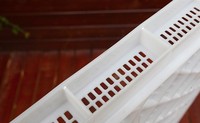 Plateau et palette en plastique blanc pliable de qualité alimentaire pour le stockage des aliments congelés et secs