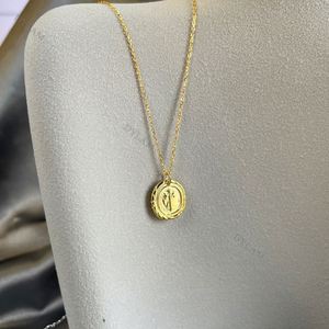 Dylam Wholesale 925 Sterling Silver Vintage Jewelry 18K Gold Plated Jewelry Medallion Coin <b>Cross</b> Pendant Necklace - Product Image 4