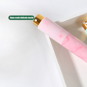 Luxury Cosmetic Packaging <b>10ml</b> Rotating ABS Marble Spray <b>Bottle</b> Leakproof Refillable Empty Perfume <b>Bottle</b> - Product Image 6
