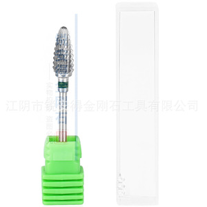 Alloy Rotary <b>Nail</b> File Cone Shape Professional <b>Nail</b> Buffing Head For Electric Manicure - Product Image 3