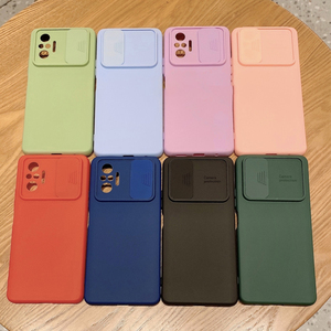 Custodia protettiva per obiettivo fotocamera Slide per <span class=keywords><strong>Xiaomi</strong></span> <span class=keywords><strong>Mi</strong></span> 11 <span class=keywords><strong>10T</strong></span> Lite Poco F3 X3 custodia morbida in Silicone NFC per Redmi Note 10 9 9S 8 K40 Pro 9A - Product Image 2