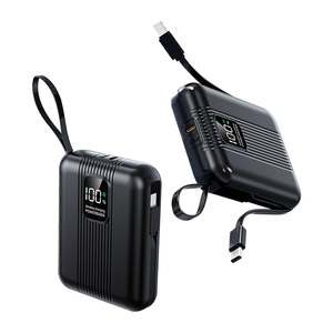 พาวเวอร์แบงค์ขนาดเล็กขายส่งสำหรับโทรศัพท์ พาวเวอร์แบงค์พกพาความจุสูง 10000mAh สำหรับ <span class=keywords><strong>iPhone</strong></span> 15 Pro Max ที่ชาร์จไร้สายแบบแม่เหล็ก - Product Image 6