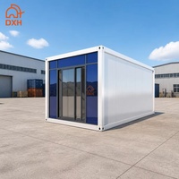 Casa Contenedor de 20, 30 y 40 pies, de Lujo, Prefabricada, de Una Sola Habitación, Precio Económico para Malasia