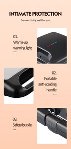 <span class=keywords><strong>Machine</strong></span> à sandwich électrique 3-en-1 750W, avec plaques amovibles antiadhésives pour gaufres et <span class=keywords><strong>panini</strong></span>, idéale pour le petit-déjeuner à la maison - Product Image 6