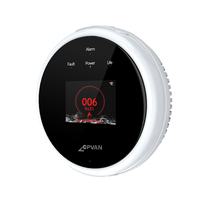 Tuya Smart Ménage CH4 GPL Détecteur de débit de gaz combustible WIFI Capteur de fuite de gaz Analyseurs de gaz neutres intelligents