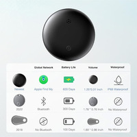 Traceur de style best-seller transfrontalier - Localisation précise, système double, dispositif anti-perte, compatible Find My, localisateur iOS