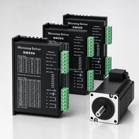 Driver Motor Stepper LIHAN DM556 5A DC24V 100W Microstep dengan Heatsink