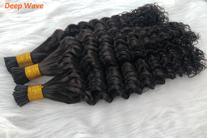 Nhà Máy Bán buôn 100% lớp biểu bì phù hợp phong cách khác nhau I tip phần mở rộng tóc Keratin tip Châu Âu Trinh Nữ tóc con người - Product Image 3