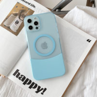 Prix de gros coque de téléphone PC magnétique deux en un de haute qualité avec design d'épissage 8 couleurs Ins Style pour IPhone15 16 17pro Max