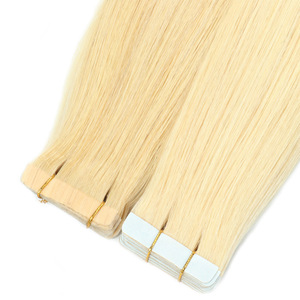 ขายส่ง 613 #   เทปต่อ<span class=keywords><strong>ผม</strong></span> PU แบบเส้นคู่ <span class=keywords><strong>ผม</strong></span>แท้เวอร์จิ้น จัดเรียงเกล็ดผมอย่างดี เหมาะสำหรับผู้หญิงผิวสีดำและผิวขาว - Product Image 5