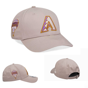 Gorras New Style Era de Alta Calidad, 5 Paneles, Visera Curva, Unisex, Cierre a Presión, Bordado 3D Personalizado, Ajustable, Casual, Transpirable - Product Image 2