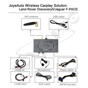 Joyeauto Wireless <span class=keywords><strong>Apple</strong></span> <span class=keywords><strong>CarPlay</strong></span> Android Auto Mirror Link pour Land Rover Discovery 5 Discovery Sport <span class=keywords><strong>Jaguar</strong></span> <span class=keywords><strong>F</strong></span>-<span class=keywords><strong>Pace</strong></span> - Product Image 3