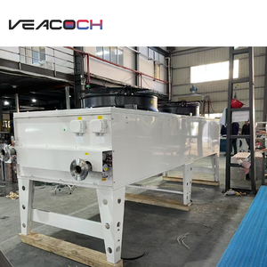 Radiateur de refroidissement industriel à eau, refroidisseur à sec 100KW 500KW 1MW pour centrale biomasse, système de refroidissement en circuit fermé - Product Image 4