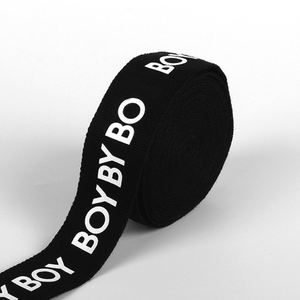 New Design Nylon Silicon Logo Printed Elastic Tape Printed High Strength Nylon <b>Webbing</b> Garment Accessories <b>Webbing</b> Strap - Product Image 2