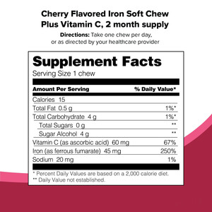 IJzer Supplement Gummies Energie Anemie Ondersteuning OEM Aangepaste Fabrikant Mild voor de Maag Private Label Vitamine Gummies - Product Image 2