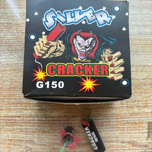 Manufacturer Direct 5.5CM <strong>Silver</strong> <strong>Cracker</strong> G150 Big Bang Firecracker for Arabian Market - Product Image 1