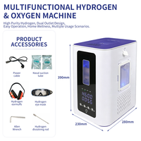 Inhalador de Hidrógeno ZKM 1800ml/min, Tecnología SPE PEM, Generador de H2 con Pureza del 99.999%, Celda sin Mantenimiento de 5 Años para Mayoristas