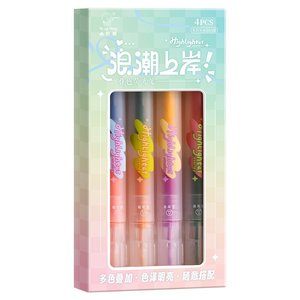 Chất lượng cao <span class=keywords><strong>Highlighter</strong></span> Marker với công suất lớn của màu sắc đôi kết thúc <span class=keywords><strong>Highlighter</strong></span> cho sinh viên để gạch chân điểm chính - Product Image 6