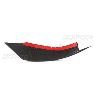 Un Par de Cubiertas Decorativas para Faros Antiniebla Delanteros para Ford Mustang 2015-2021, Aspecto de Fibra de Carbono Negro Mate - Product Image 3