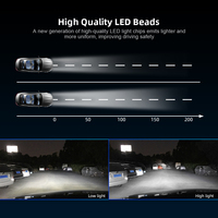 Usine Faros Turboes Luces Led par Auto Système D'éclairage H7 Lucesl Led Aut Foco H4 Moteur Depo Auto Lampe Led Phare De Voiture