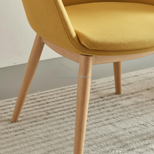 Asiento de espuma moldeada tela elástica/silla de ocio minimalista de PVC OEM/ODM disponible 3LC9830 sillón moderno - Product Image 1