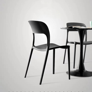 Wholesale Furniture Factory Direct Modern Nordic PP Polypropylene <strong>Dining</strong> Stackable <strong>Stacking</strong> Restaurant Outdoor Plastic <strong>Chair</strong> - Product Image 4